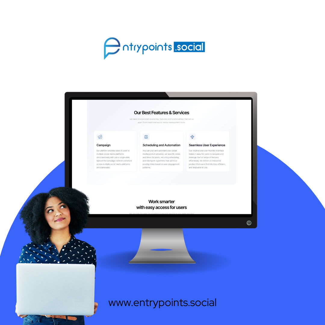 Entrypoints.social Features & Services Page